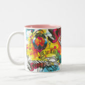 Tasse 2 Couleurs Supergirl The Lux Pattern (Gauche)