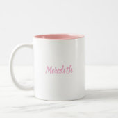 Tasse 2 Couleurs Superhero mignonne sage-femme (Gauche)