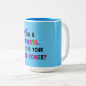 Tasse 2 Couleurs Superhéros principal (Devant droit)