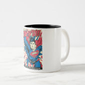 Tasse 2 Couleurs Superman 12 (Devant droit)