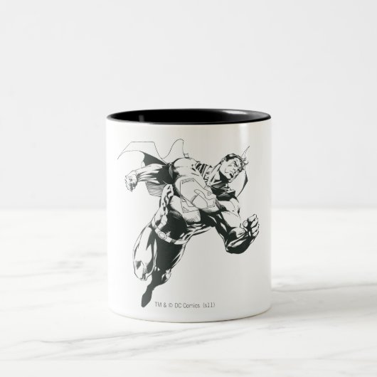 Tasse 2 Couleurs Superman 23 (Centre)