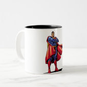 Tasse 2 Couleurs Superman 3 (Devant gauche)