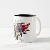 Tasse 2 Couleurs Superman 68 (Devant droit)