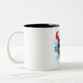 Tasse 2 Couleurs Superman avec logo (Gauche)