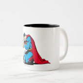 Tasse 2 Couleurs Superman et Krypto (Devant droit)