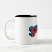 Tasse 2 Couleurs Superman | Logo classique (Gauche)