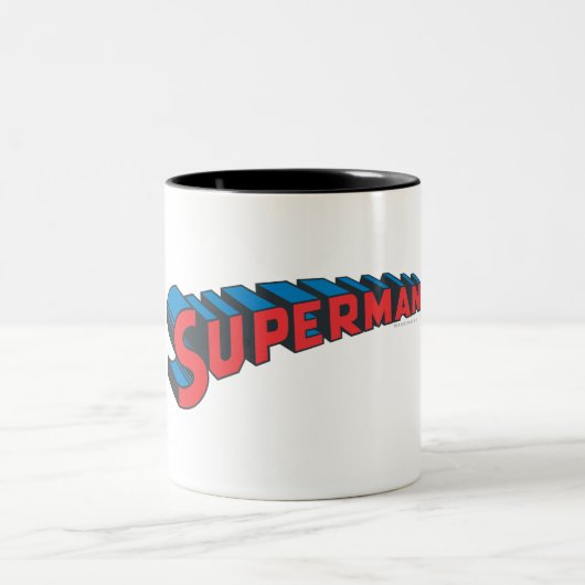 Tasse 2 Couleurs Superman | Logo classique (Centre)