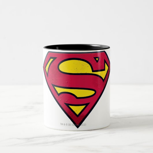 Tasse 2 Couleurs Superman S-Shield | Logo de bord (Centre)