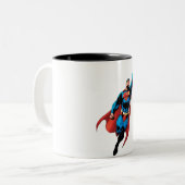 Tasse 2 Couleurs Superman Soeurs (Devant gauche)