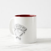 Tasse 2 Couleurs SuperStarMUG (Devant gauche)