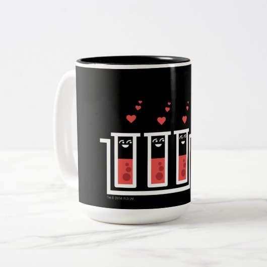 Tasse 2 Couleurs Support intéressant (Devant gauche)