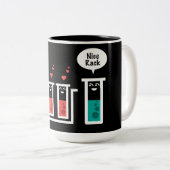 Tasse 2 Couleurs Support intéressant (Devant droit)