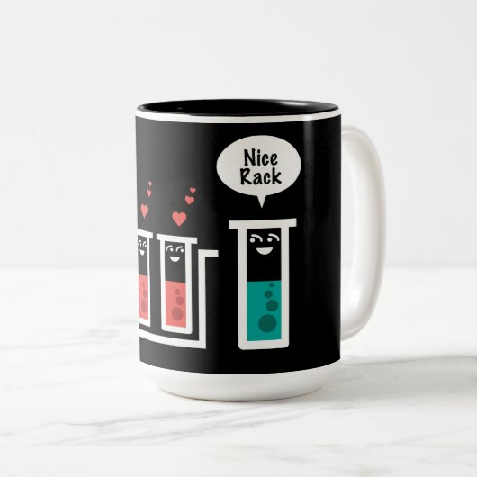 Tasse 2 Couleurs Support intéressant (Devant droit)