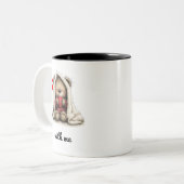 Tasse 2 Couleurs Supportez-moi (Devant gauche)