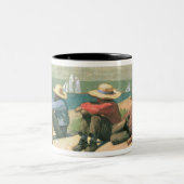 Tasse 2 Couleurs Sur la plage, 1875 (la semaine) (Centre)