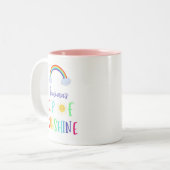 Tasse 2 Couleurs sur l'arc-en-ciel pour vous ! (Devant gauche)