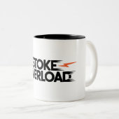 Tasse 2 Couleurs Surcharge d'enthousiasme (Devant droit)