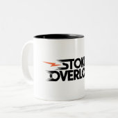 Tasse 2 Couleurs Surcharge d'enthousiasme (Devant gauche)