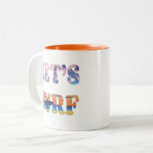 Tasse 2 Couleurs Surf (Devant gauche)