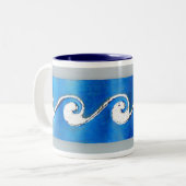 Tasse 2 Couleurs Surf de matin (Devant gauche)