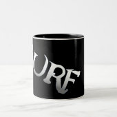 Tasse 2 Couleurs Surf noir incliné à deux tons (Centre)