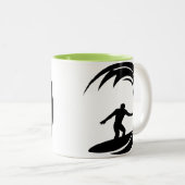 Tasse 2 Couleurs Surfer frais (Devant droit)