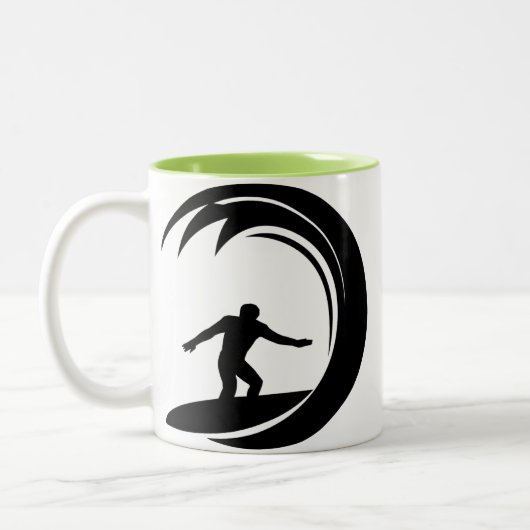 Tasse 2 Couleurs Surfer frais (Gauche)
