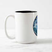 Tasse 2 Couleurs Surfeur sous les étoiles (Gauche)