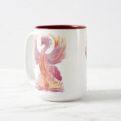Tasse 2 Couleurs Surgir Phénix (Devant gauche)