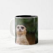 Tasse 2 Couleurs Suricate 001 (Devant gauche)