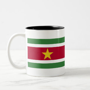 Tasse 2 Couleurs Suriname Flag