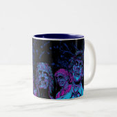 Tasse 2 Couleurs Surprise de la vision nocturne - Funky (Devant droit)