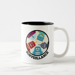 Tasse 2 Couleurs Surveillance AI