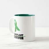 Tasse 2 Couleurs Survivant de greffe (Devant gauche)