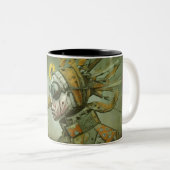 Tasse 2 Couleurs Survolant le désert (Devant droit)