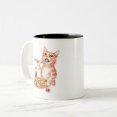 Tasse 2 Couleurs Sushi Cat (Devant gauche)