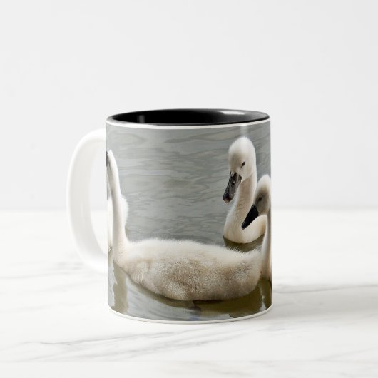 Tasse 2 Couleurs Swan (Devant gauche)