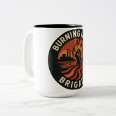 Tasse 2 Couleurs Sweat à capuche Burning River Brigade (Devant gauche)