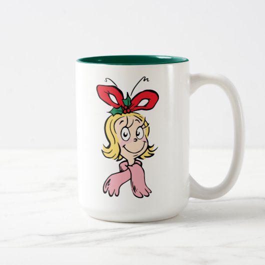 Tasse 2 Couleurs Sweet Cindy Lou Who Portrait (Droit)