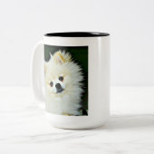 Tasse 2 Couleurs Sweet Pomeranian (Devant gauche)