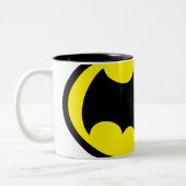 Tasse 2 Couleurs Symbole Batman (Gauche)