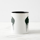 Tasse 2 Couleurs Symbole Batman | Logo Spraypaint (Centre)