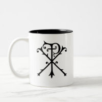 Symbole Chi Rho du Christ Inspirationnel chrétien