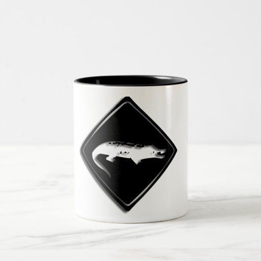 Tasse 2 Couleurs SYMBOLE Crocodile DE COCO BOUE (Centre)