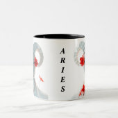 Tasse 2 Couleurs SYMBOLE D'Aries (Centre)
