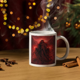 Tasse 2 Couleurs Symbole de Dieu Sombre Fantastique Gothique
