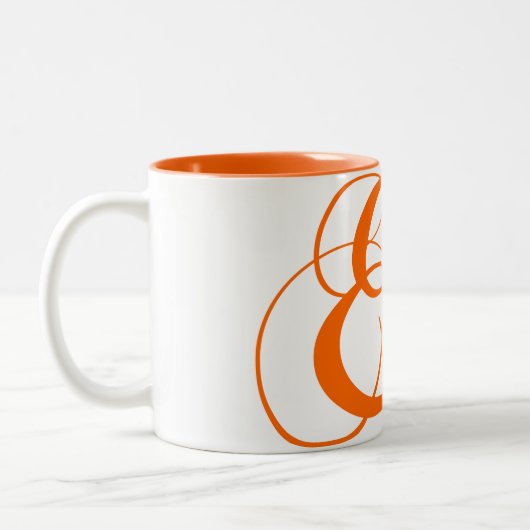 Tasse 2 Couleurs Symbole de l'esperluette (Gauche)