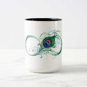 Tasse 2 Couleurs Symbole de l'Infinity