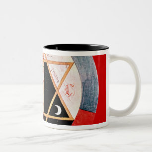 Tasse 2 Couleurs Symbole de Rosicrucian de l'ordre hermétique