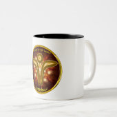 Tasse 2 Couleurs Symbole humain (Devant droit)